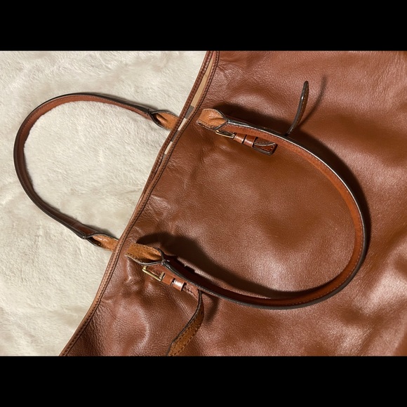 Burberry Leather Tote - Picture 3 of 10